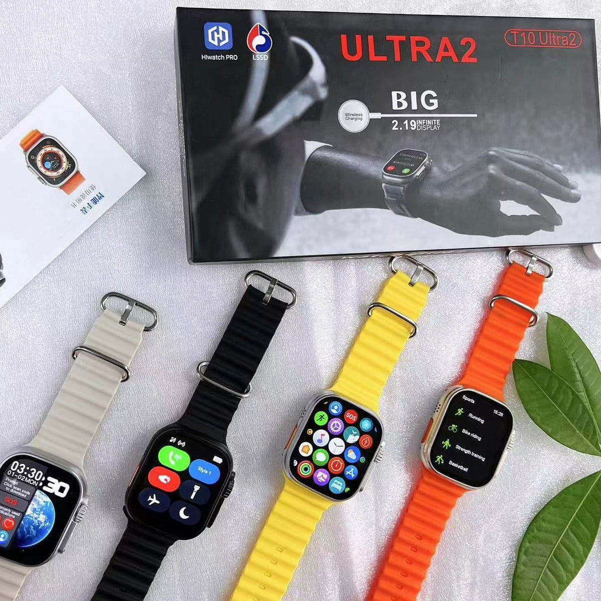 T10 Ultra Smartwatch HD Screen