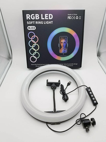 26CM RGB Led Soft Ring Light